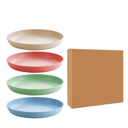Tyiiplus™ Unbreakable Wheat Straw Dinner Plates