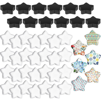 DIY Fridge Magnet Kit – Clear Acrylic Magnetic Pieces for Photos & Crafts