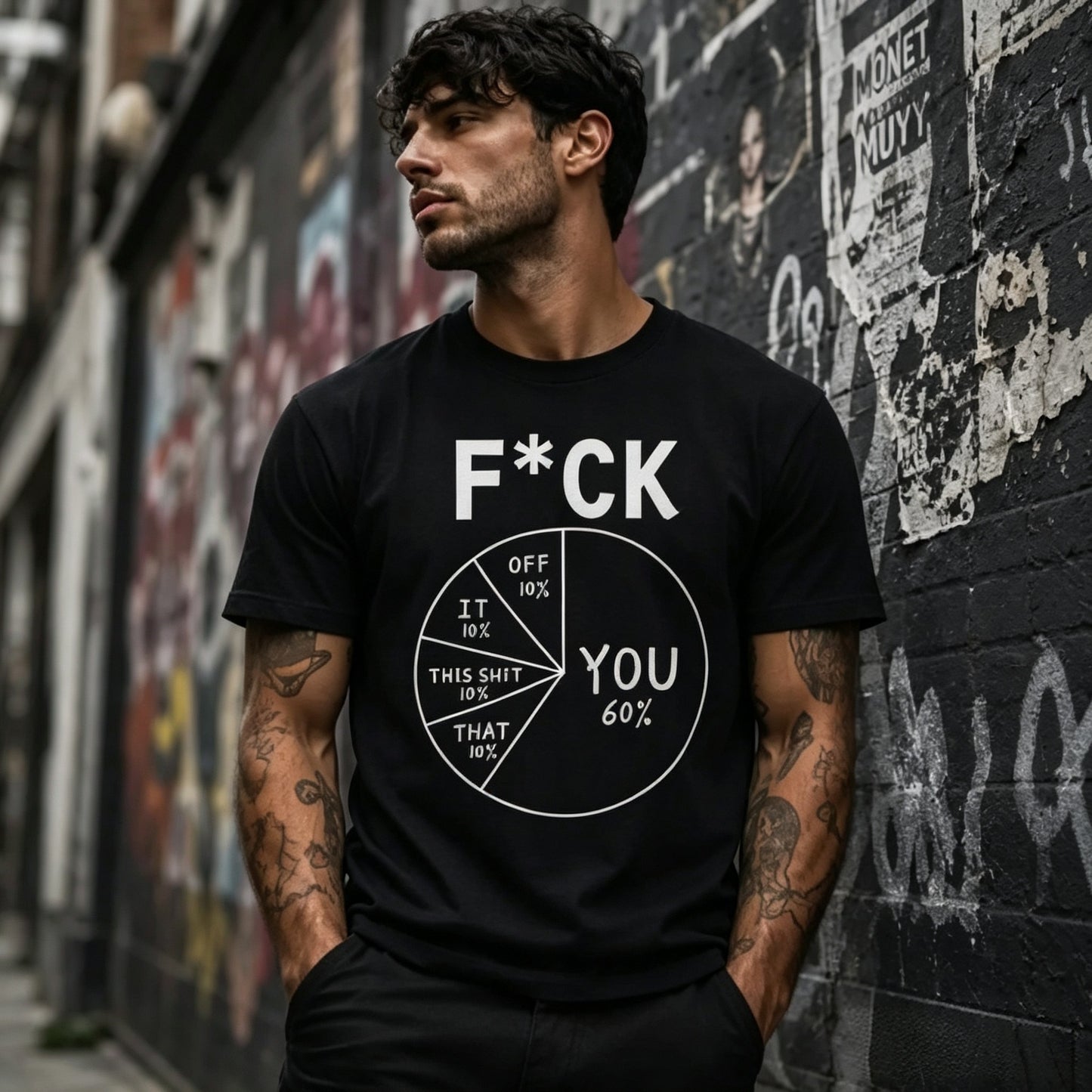 TYIIPLUS™ F*ck you meme funny unisex Tee