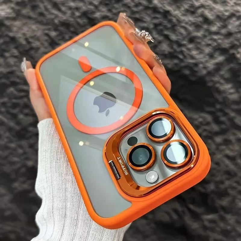 TYIIPLUS™ Magnetic Phone Case with Camera Protection & Built-In Stand