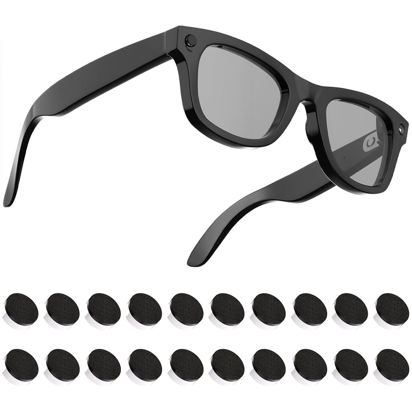 LED Light Blocking Stickers for Smart Glasses – Discreet Privacy Cover