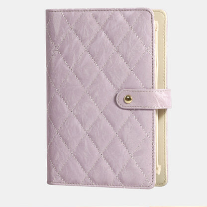 Travel Jewelry Notebook Organizer – Premium PU Leather Case with 5 Removable Velvet Storage Pages