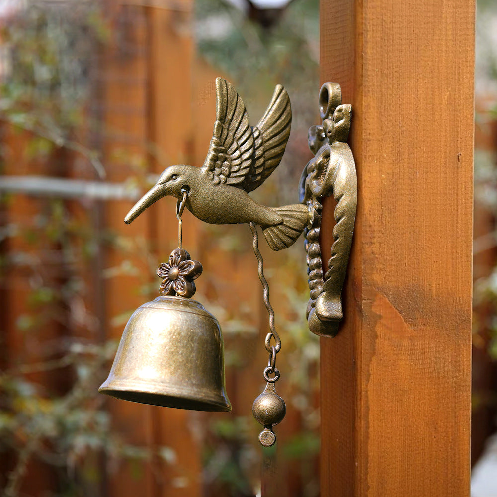 Vintage Animal Door Bell – Antique Bronze Hanging Bell, Decorative Door Chime for Home, Unique Housewarming Gift | TYII™