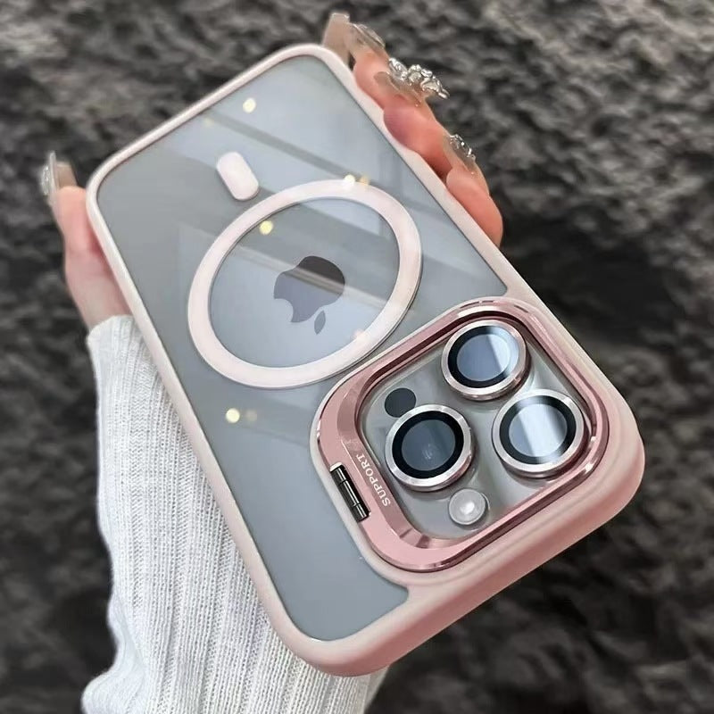 TYIIPLUS™ Magnetic Phone Case with Camera Protection & Built-In Stand