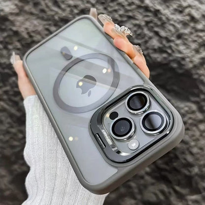 TYIIPLUS™ Magnetic Phone Case with Camera Protection & Built-In Stand