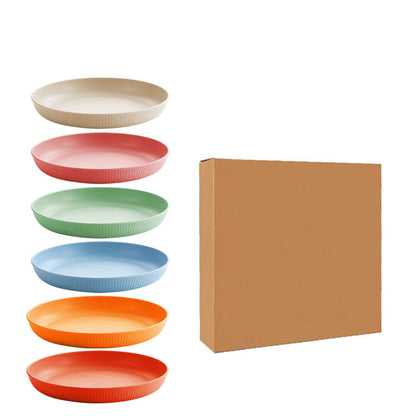 Tyiiplus™ Unbreakable Wheat Straw Dinner Plates