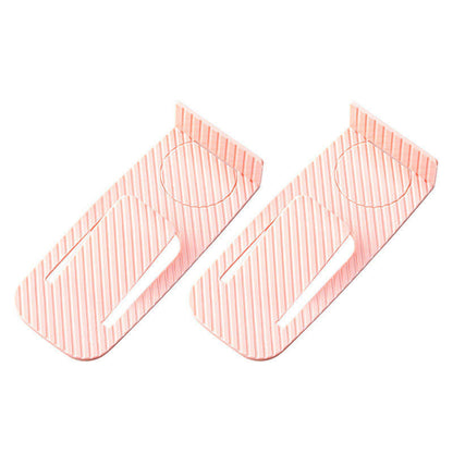 2-Pack Door Stopper Protector –  No-drill, residue-free & holds doors open. Safe & simple – stock up & save! 🏠✅