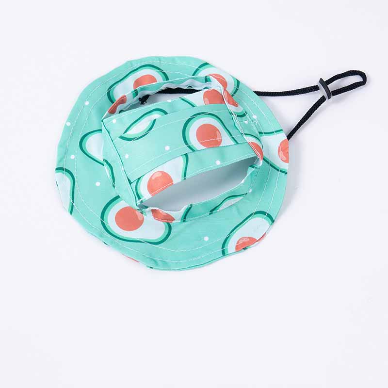 🐾 Cute Printed Pet Bucket Hat, Breathable Sun Cap Fits Dogs & Cats