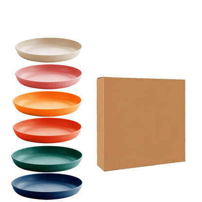 Tyiiplus™ Unbreakable Wheat Straw Dinner Plates