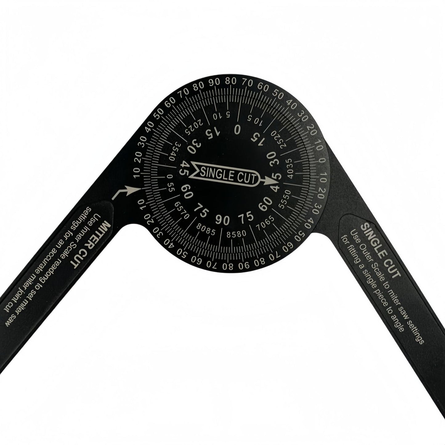 Tyiiplus™ 7-Inch Aluminum Miter Saw Angle Finder – Foldable Miter Gauge & Precision Angle Measuring Tool