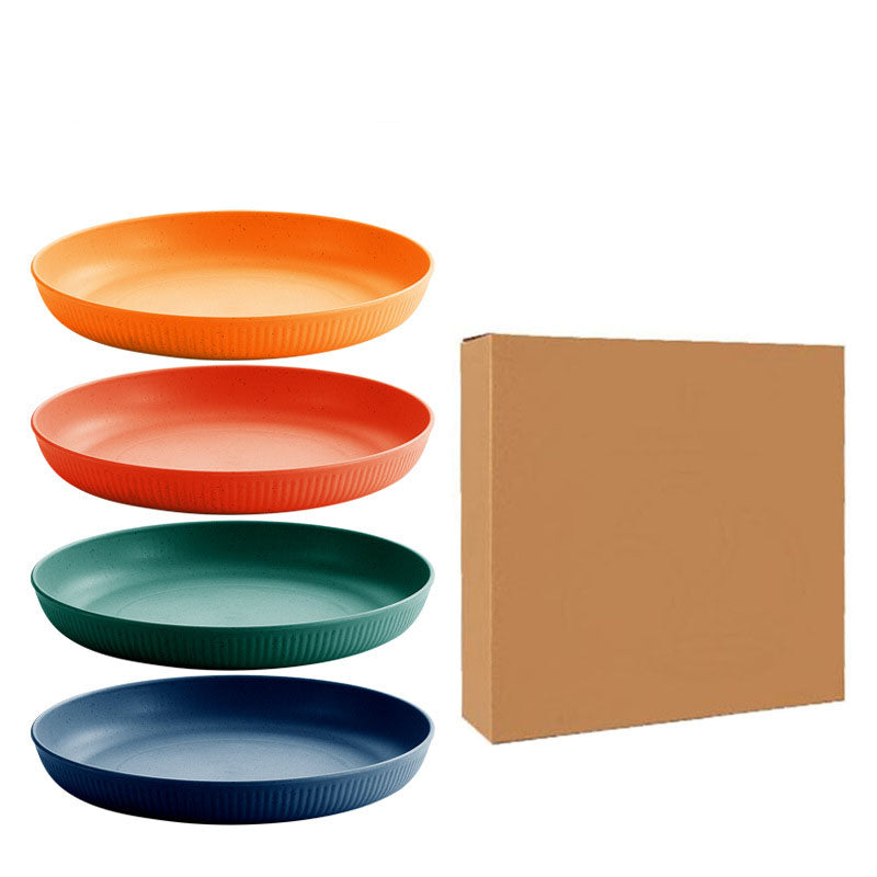 Tyiiplus™ Unbreakable Wheat Straw Dinner Plates