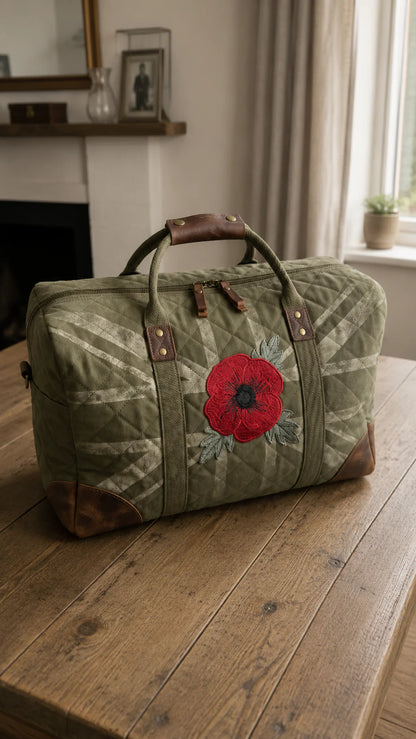 🇬🇧👑British Heritage Canvas Holdall