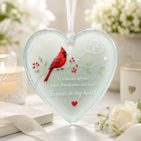🤍 Forever In My Heart Memorial Hanging Ornament