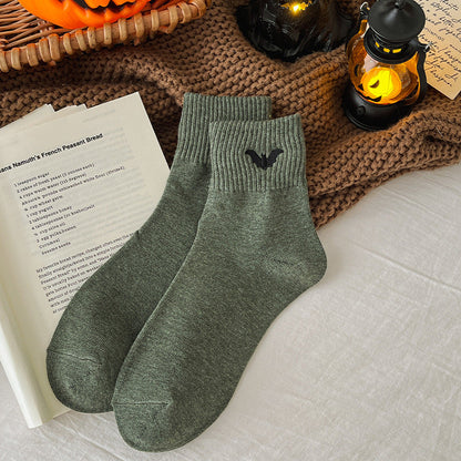 🎃 Halloween Embroidered Ankle Socks