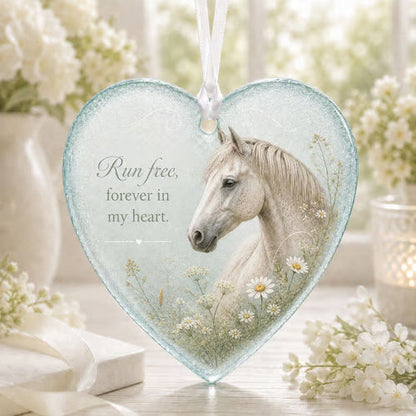 🤍 Forever In My Heart Memorial Hanging Ornament