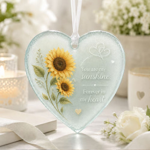 🤍 Forever In My Heart Memorial Hanging Ornament