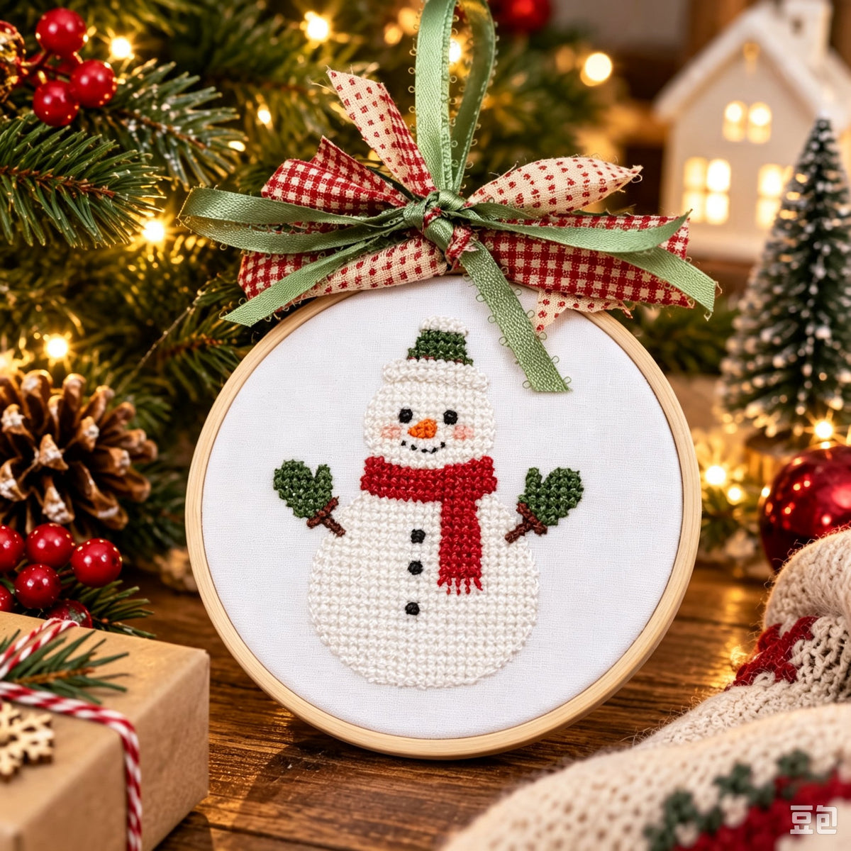 🎄Complete Christmas Embroidery Ornament DIY Kit