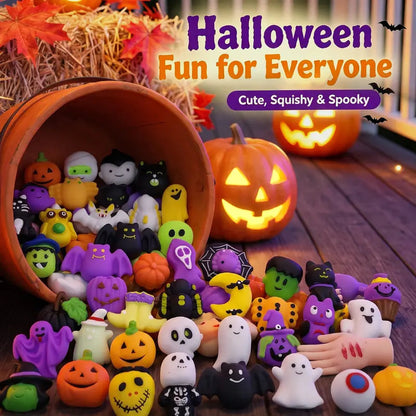 🎃 30PCS Halloween Mochi Squishy Toys