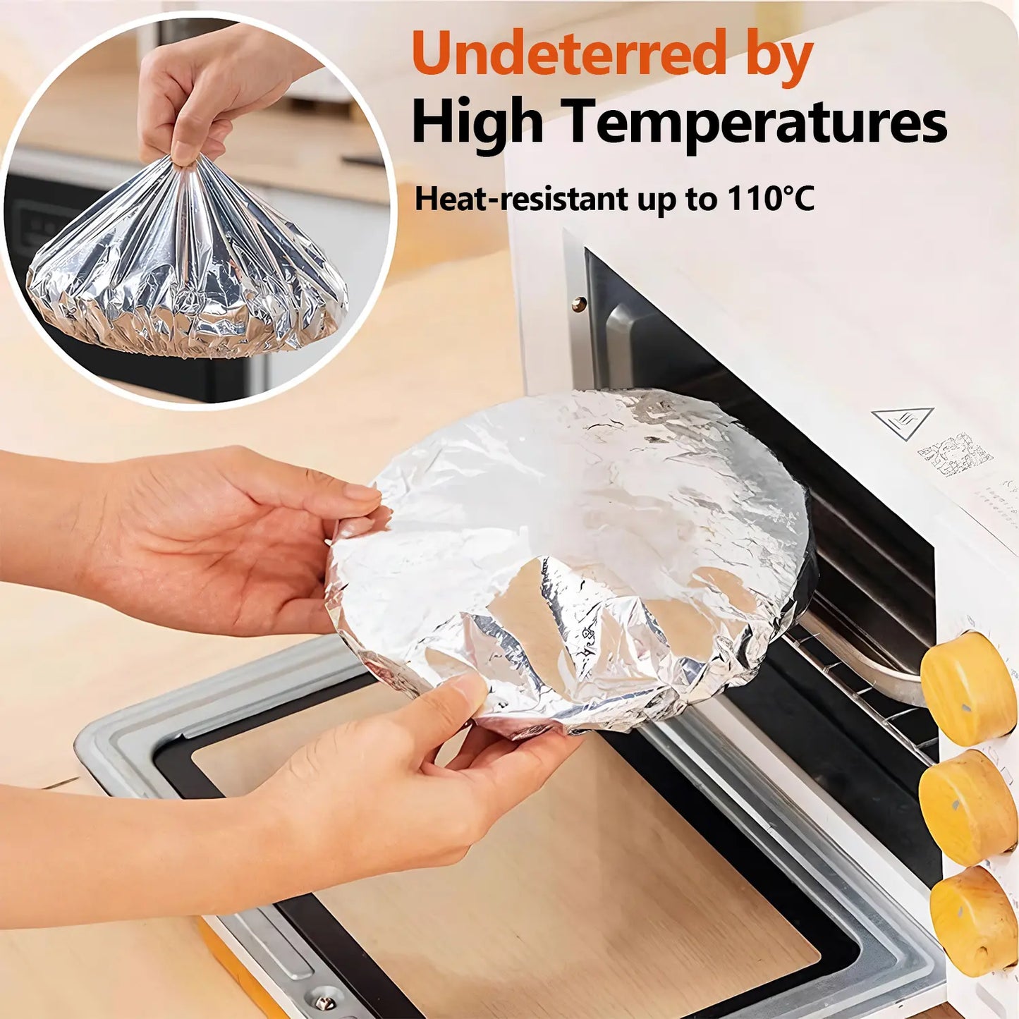 Reusable Foil Food Covers – Airtight Freshness & Bug Protection