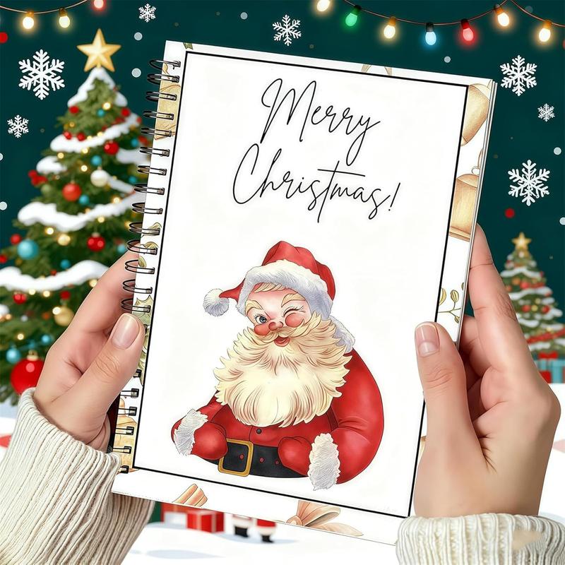 🔥🎁Ready for Christmas!🎅Christmas Gift Card Booklet -👍DIY Spiral-Bound Christmas Gift Card Holder Book