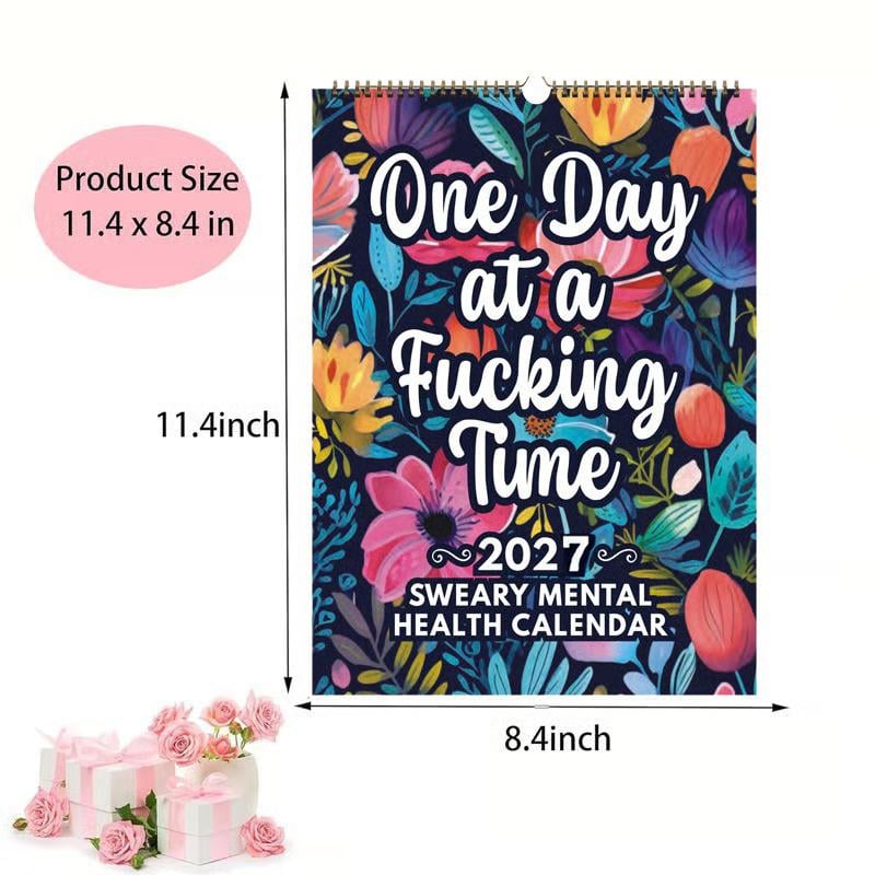 2027 Sweary Mental Health Calendar