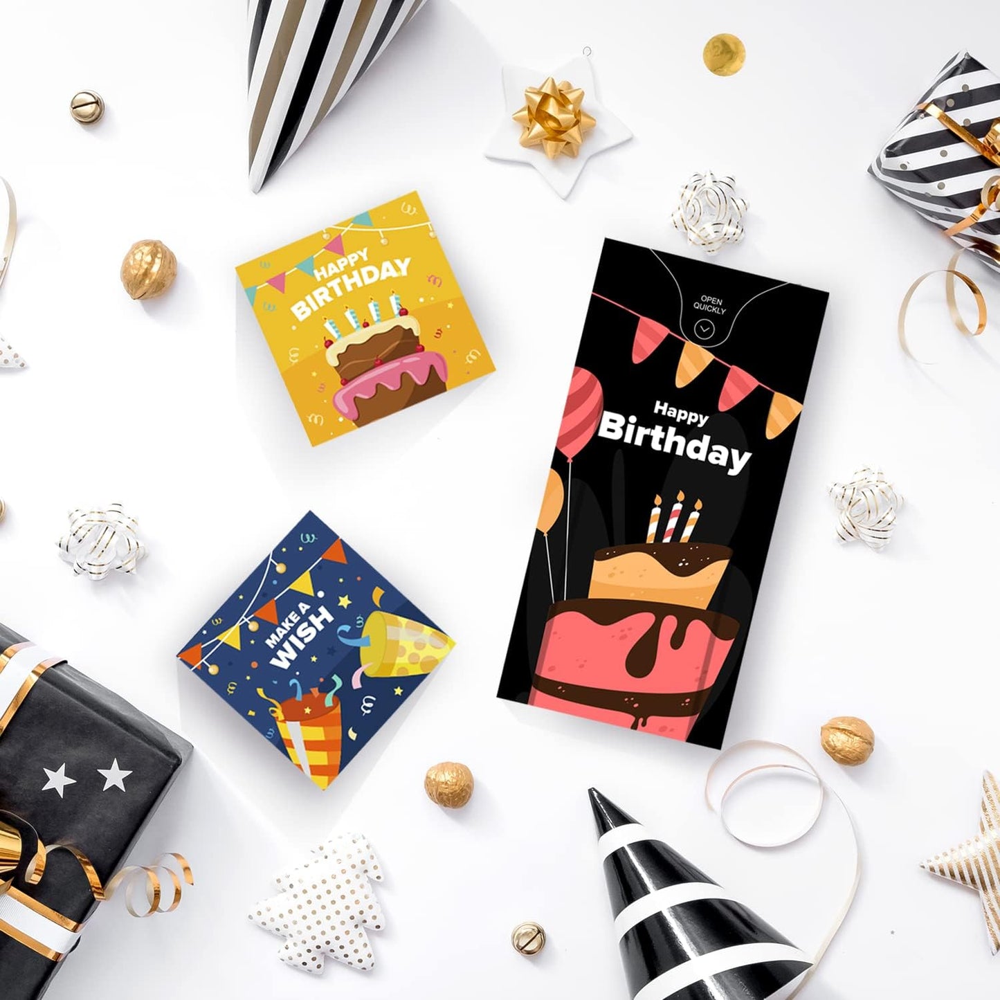 ✨Exploding Confetti Surprise Card – Pop-Up Joy in Every Envelope 🎄✨