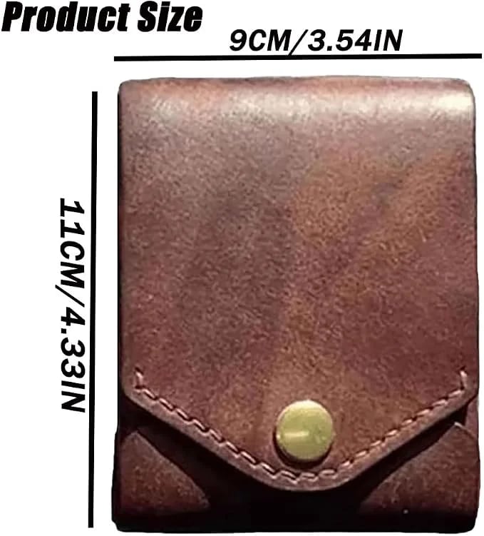 Tyiiplus™ Vintage Leather Wallet with Pen Slot