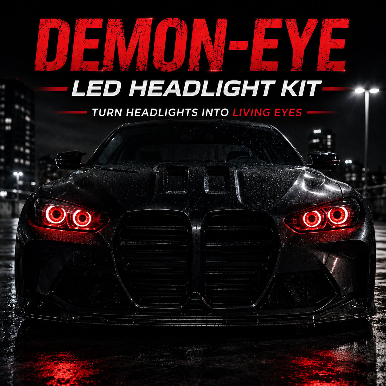 TYIIPLUS™ Demon-Eye LED Headlight Kit-2 pcs