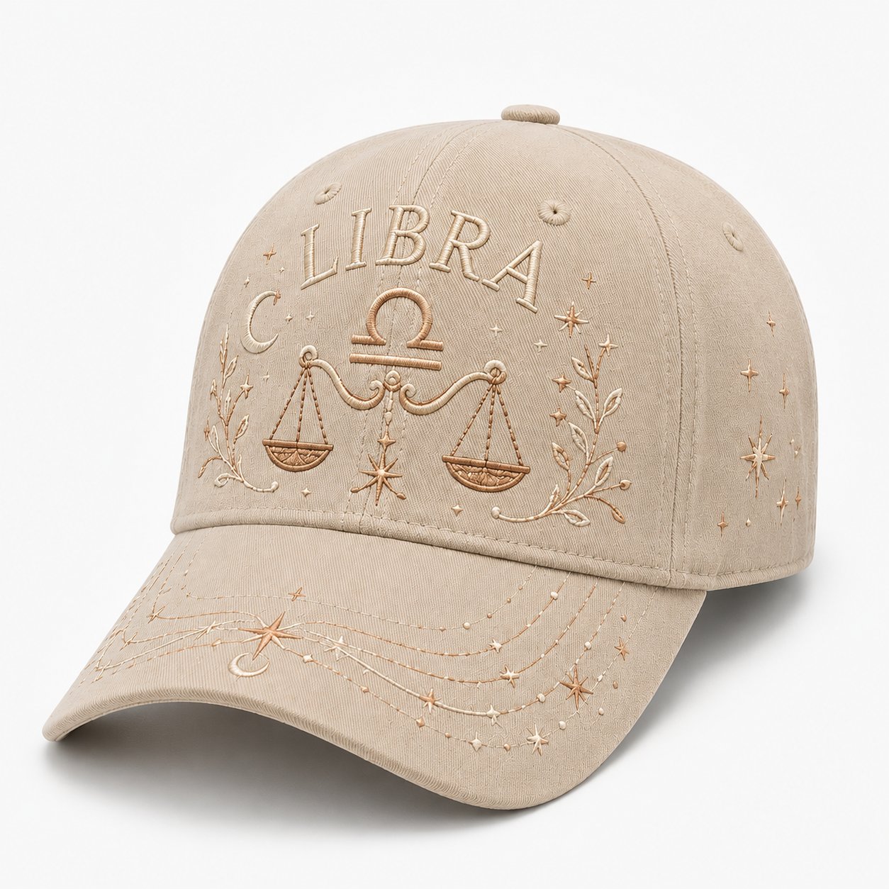 ♈♉12 Zodiac Signs Embroidered Cap Collection – Celestial Hats Made for Every Personality 🧢100% Cotton