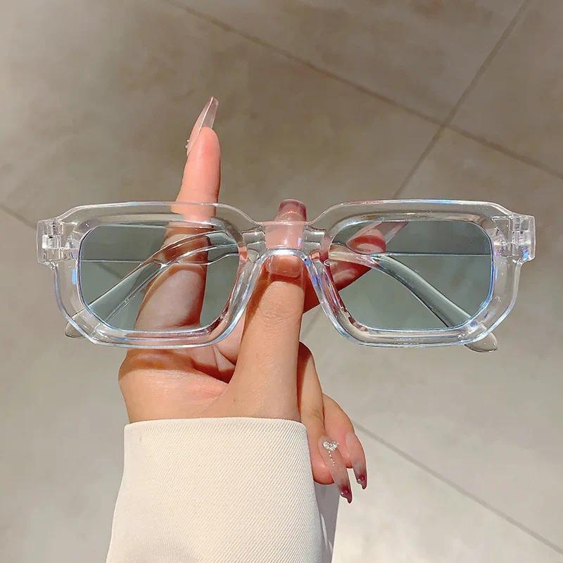 🕶️🔆Vintage Rectangle Frame Sunglasses for Men & Women with UV400 Protection