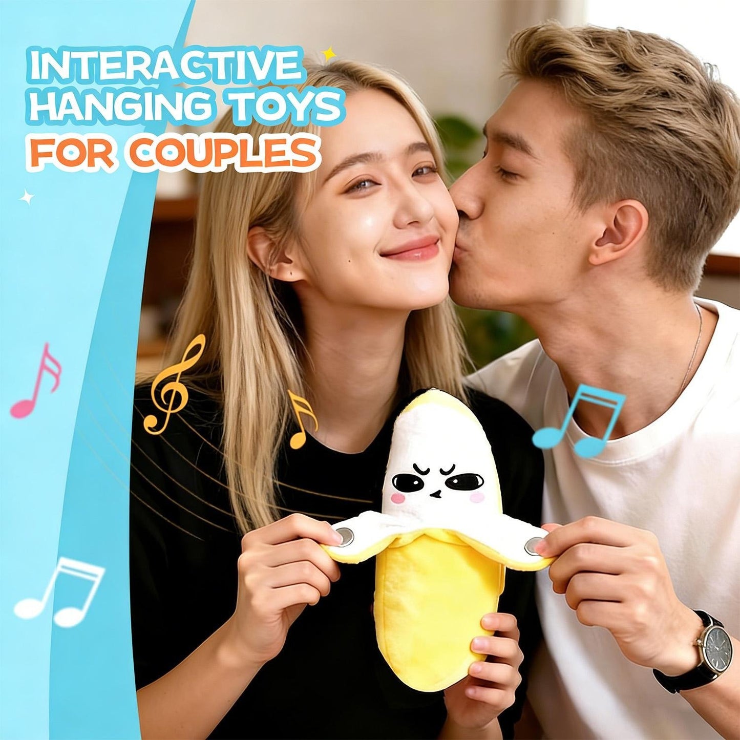 💖 Interactive Music Plush Toy Set 🍌🍓🥕