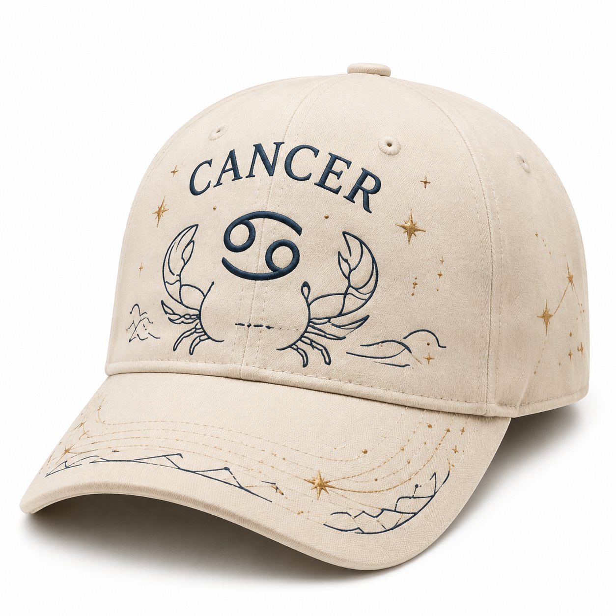 ♈♉12 Zodiac Signs Embroidered Cap Collection – Celestial Hats Made for Every Personality 🧢100% Cotton