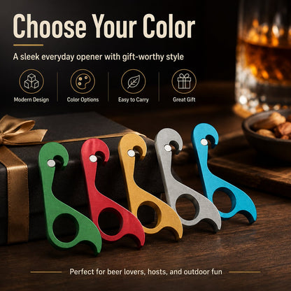 One-Handed Magnetic Bottle Opener