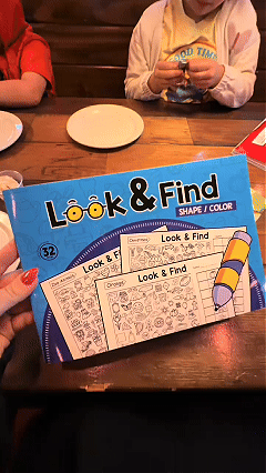 ✍️🧠Interactive Look & Find Colouring Book