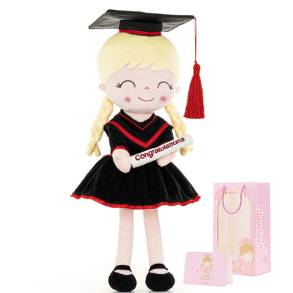 🎓 Gloveleya Class of 2026 Graduation Doll – 16” Soft Plush Keepsake Gift with Gift Bag