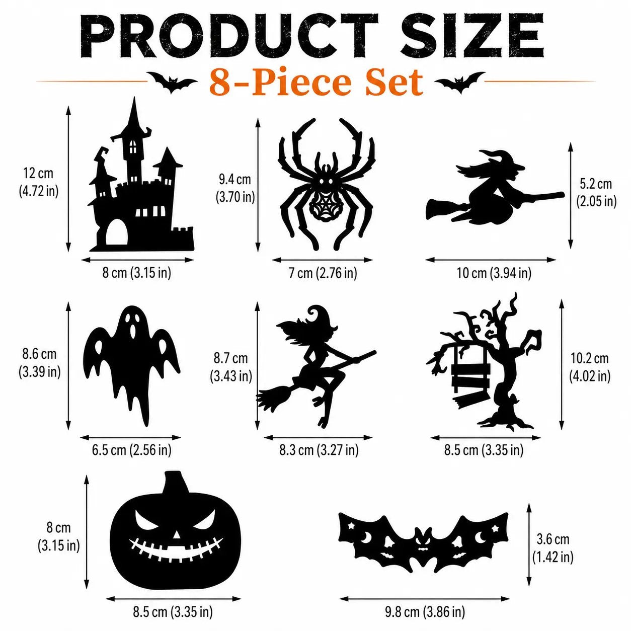 🎃Halloween HOT SALE 49% OFF 👻 Halloween LED Silhouette Wall Light Stickers