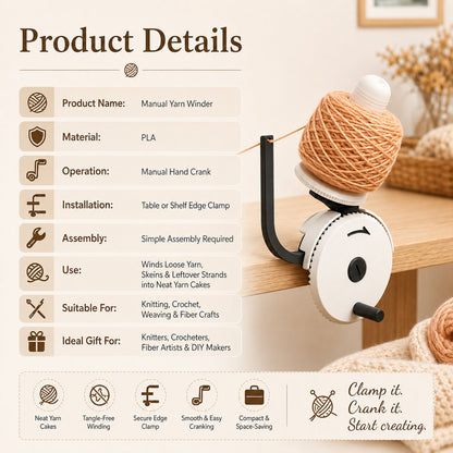 🧶Manual Yarn Winder
