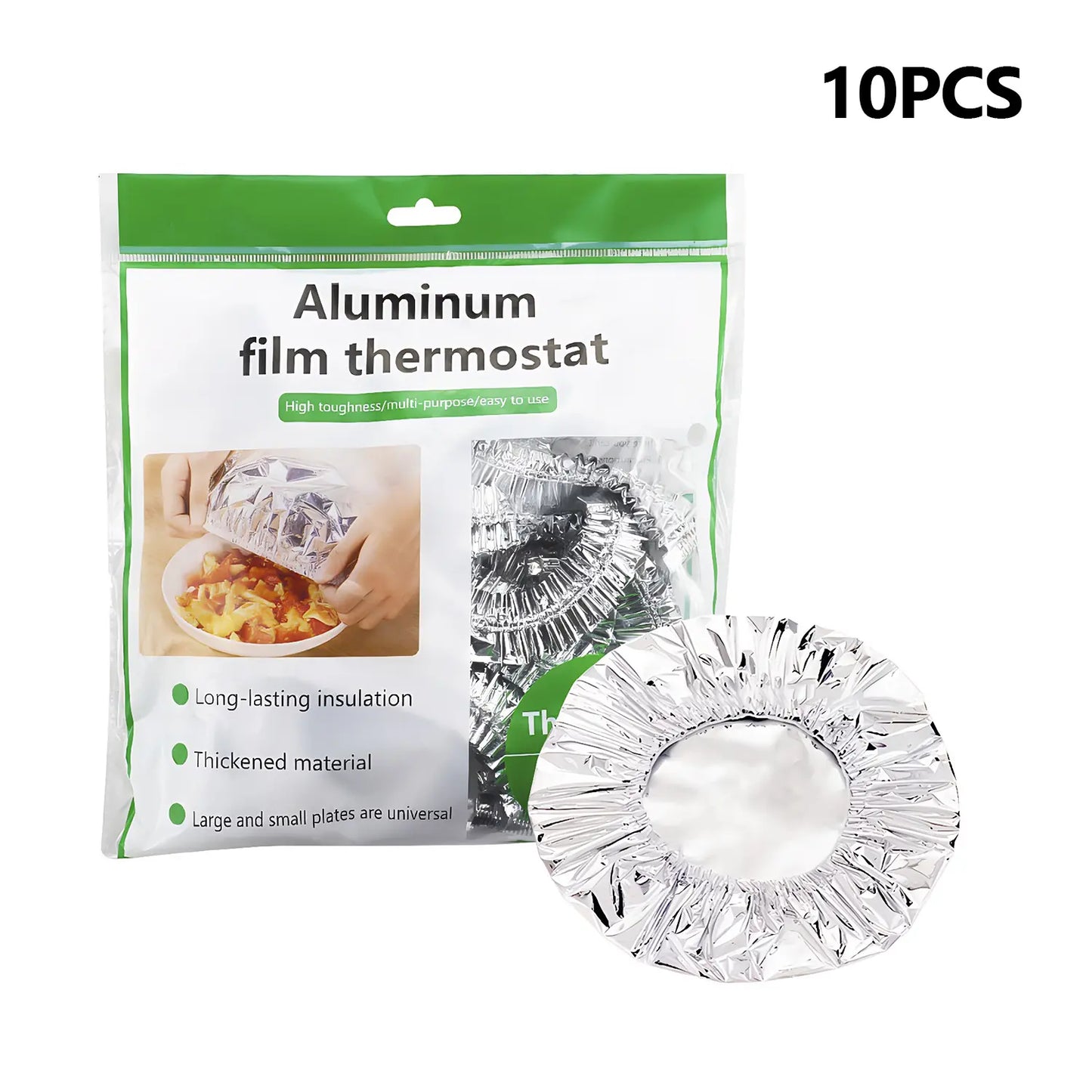 Reusable Foil Food Covers – Airtight Freshness & Bug Protection