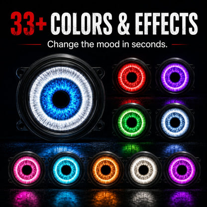 TYIIPLUS™ Demon-Eye LED Headlight Kit-2 pcs