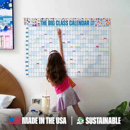 📚 Back-to-School Sale📅The Big Class Calendar - Academic Year 2026-2027