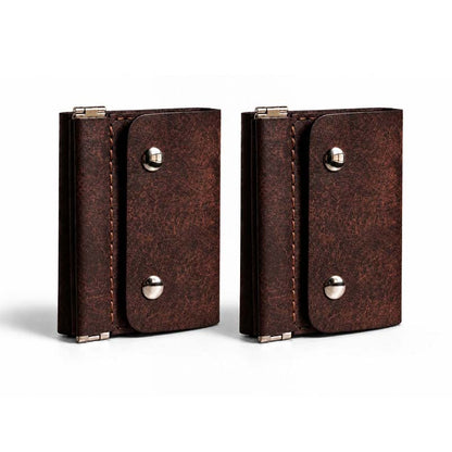 Compact Leather Trifold Wallet