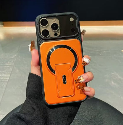 Multifunctional Lens Protection Case with Invisible Stand & Camera Protection