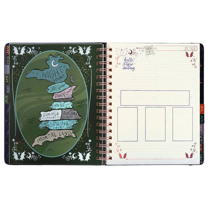 🌙 A Court of Thorns and Roses: Velaris 2027 Weekly Planner ✨ Fantasy Organizer