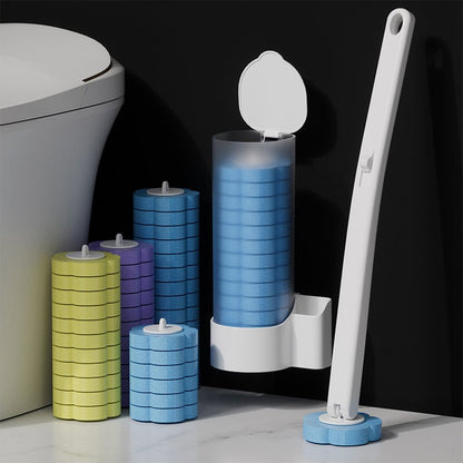 🚽💦Hands-Free Cleaning Gadget🧽Disposable toilet cleaning tool