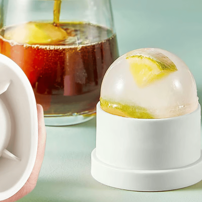🧊 3-Pack Ice Ball Maker Moulds - For Whiskey, Cocktails, Bourbon