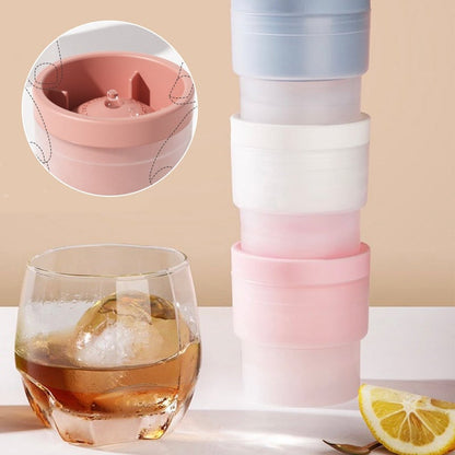 🧊 3-Pack Ice Ball Maker Moulds - For Whiskey, Cocktails, Bourbon