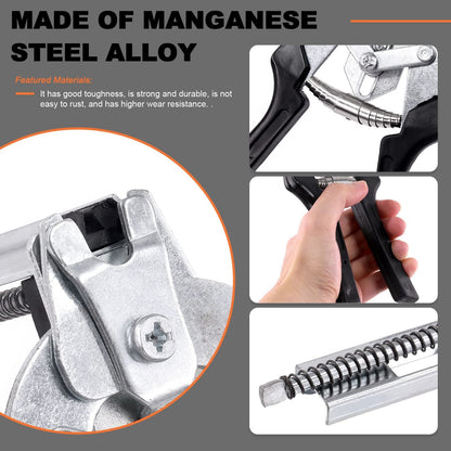 TYIIPLUS™ M-Type Hog Ring Pliers Kit – Semi-Automatic Spring-Loaded Fence & Cage Repair Tool