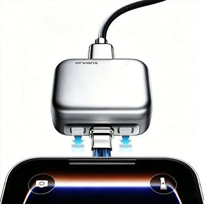 🔋 USB-C Smart Auto Stop Charging Adapter (140W Fast Charging)