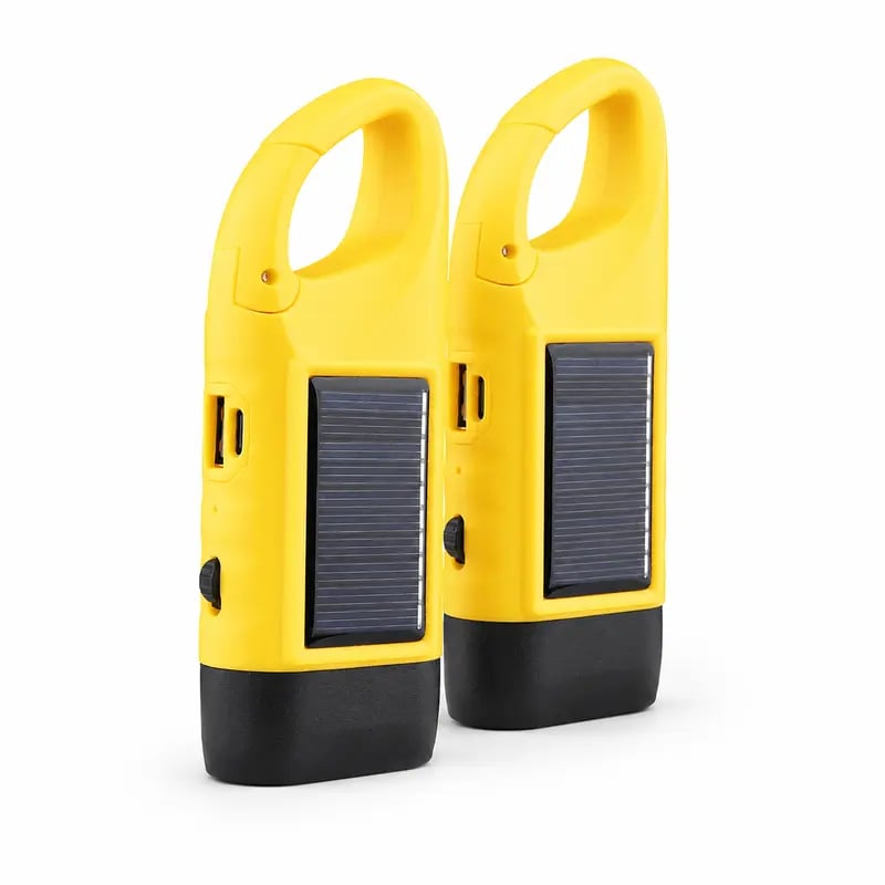 🔦Tyiiplus™ Hand Crank Flashlights – USB-C Rechargeable Emergency Lights