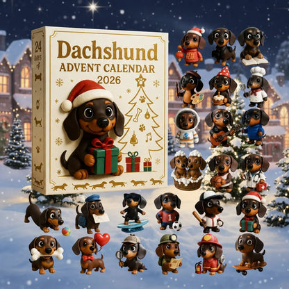 🎄2026 Dachshund Advent Calendar 🐶
